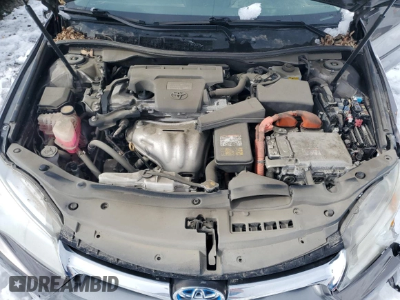 2015 Toyota Camry LE with VIN 4T1BD1FK0FU170805, listed as a Copart auction lot 55497145 with 101,121 mi miles and Salvage Title. Bid and sale history available at DreamBid. Image 11.