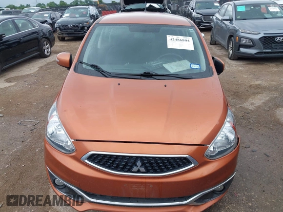 2018 Mitsubishi Mirage SE with VIN ML32A4HJ4JH012880, listed as a IAAI auction lot 42486804 with 28,468 mi miles and . Bid and sale history available at DreamBid. Image 12.