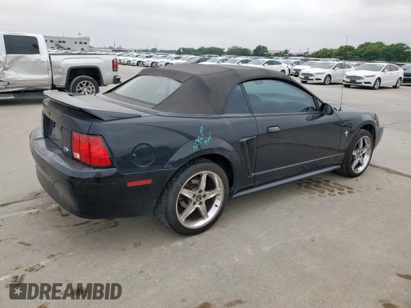 2000 Ford Mustang with VIN 1FAFP444XYF251973, listed as a Copart auction lot 58192815 with 114,531 mi miles and Salvage title. Bid and sale history available at DreamBid. Image 3.
