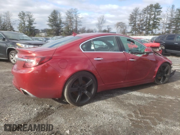 2014 Buick Regal GS with VIN 2G4GU5GX1E9194422, listed as a Copart auction lot 86782214 with 114,726 mi miles and Salvage Title. Bid and sale history available at DreamBid. Image 3.