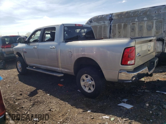 2010 Dodge Ram 2500 SLT with VIN 3D7UT2CL3AG129038, listed as a Copart auction lot 53191974 with 256,397 mi miles and Salvage Title. Bid and sale history available at carsss.com. Image 2.