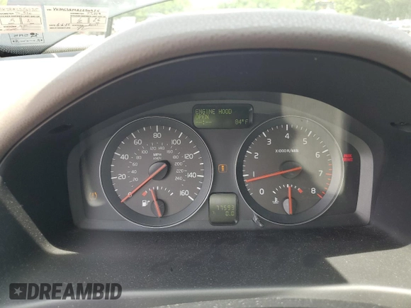 2008 Volvo S40 2.4L z VIN YV1MS382982350935, wystawiony jako Copart lot #60416945 z przebiegiem 77 593 mil mil oraz Szkoda całkowita • Salvage title. Historia ofert i sprzedaży dostępna na DreamBid. Obrazek 9.
