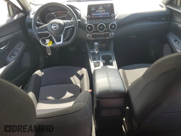 2024 Nissan Sentra SV with VIN 3N1AB8CV7RY379427, listed as a Copart auction lot 61109185 with 23,779 mi miles and Salvage title. Bid and sale history available at DreamBid. Image 8.