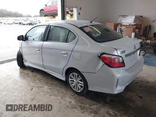 2021 Mitsubishi Mirage G4 ES with VIN ML32FUFJ5MHF04670, listed as a IAAI auction lot 41617661 with 44,941 mi miles. Bid and sale history available at carsss.com. Image 3.