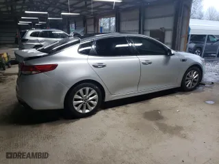 2016 Kia Optima EX with VIN 5XXGU4L30GG055170, listed as a Copart auction lot 51150275 with 109,097 mi miles and Salvage Title. Bid and sale history available at carsss.com. Image 3.