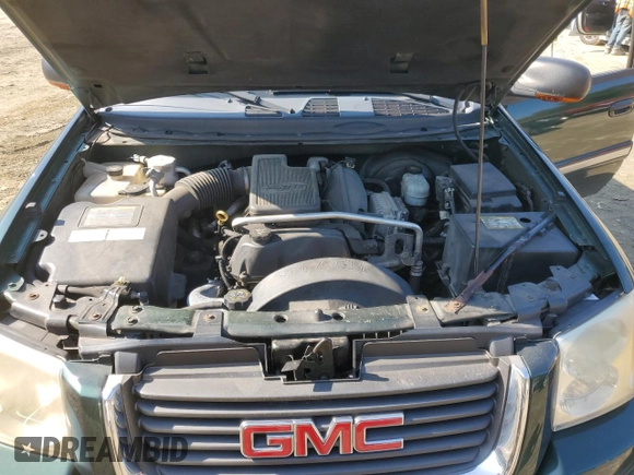 2003 GMC Envoy SLT with VIN 1GKDT13S032396374, listed as a Copart auction lot 74675134 with 115,280 mi miles and Salvage Title. Bid and sale history available at DreamBid. Image 12.