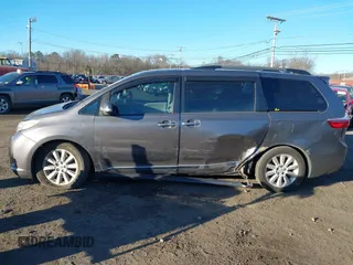 2015 Toyota Sienna Ltd with VIN 5TDDK3DC5FS096649, listed as a IAAI auction lot 41292478 with 234,298 mi miles. Bid and sale history available at carsss.com. Image 14.