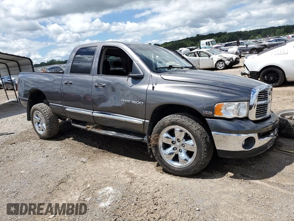 2004 Dodge 1500 ST with VIN 1D3HU18D64J274010, listed as a Copart auction lot 60572594 with Not Provided miles and Salvage Title. Bid and sale history available at carsss.com. Image 4.
