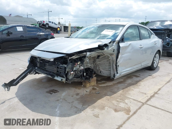 2023 Nissan Sentra S z VIN 3N1AB8BV7PY311515, wystawiony jako IAAI lot #42038589 z przebiegiem 13 907 mil mil oraz . Historia ofert i sprzedaży dostępna na DreamBid. Obrazek 2.
