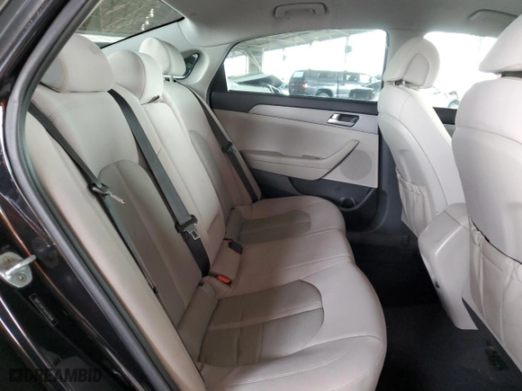 2017 Hyundai Sonata SE with VIN 5NPE24AF1HH478906, listed as a Copart auction lot 51468995 with 129,696 mi miles and Clean Title. Bid and sale history available at carsss.com. Image 10.