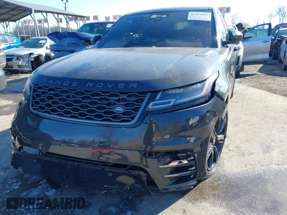 2022 Land Rover Range Rover Velar R-Dynamic S with VIN SALYT2EX7NA331292, listed as a IAAI auction lot 41401611 with 30,134 mi miles and . Bid and sale history available at DreamBid. Image 6.