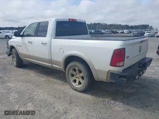 2010 Dodge Ram 1500 SLT with VIN 1D7RB1GT8AS127064, listed as a IAAI auction lot 41790917 with 280,000 mi miles. Bid and sale history available at carsss.com. Image 3.