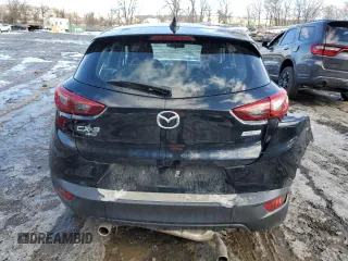 2019 Mazda CX-3 Sport with VIN JM1DKFB75K1451219, listed as a Copart auction lot 45642205 with 79,823 mi miles and Salvage Title. Bid and sale history available at carsss.com. Image 6.