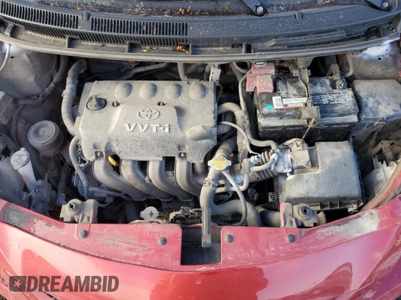 2008 Toyota Yaris with VIN JTDBT923581285506, listed as a Copart auction lot 81775244 with 188,482 mi miles and Salvage Title. Bid and sale history available at DreamBid. Image 11.