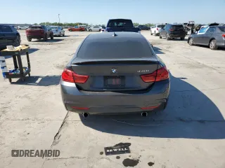 2019 BMW 4 Series 440i z VIN WBA4J5C56KBM66555, wystawiony jako Copart lot #52242495 z przebiegiem Nie podano mil oraz Szkoda całkowita • Salvage title. Historia ofert i sprzedaży dostępna na DreamBid. Obrazek 6.