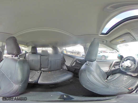 2017 Toyota RAV4 XLE with VIN 2T3WFREV3HW404645, listed as a Copart auction lot 48933125 with 0 mi miles and Salvage Title. Bid and sale history available at carsss.com. Image 16.