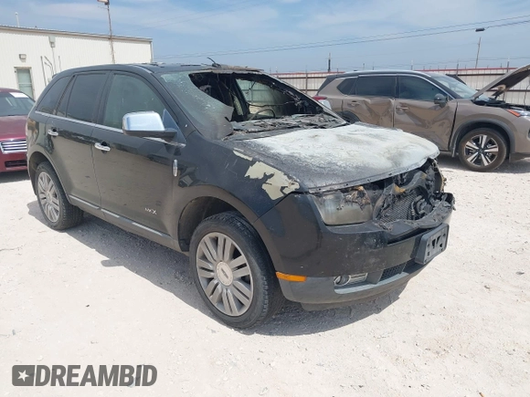 2009 Lincoln MKX with VIN 2LMDU68C69BJ12854, listed as a IAAI auction lot 41874761 with Not Provided miles. Bid and sale history available at carsss.com. Image 1.
