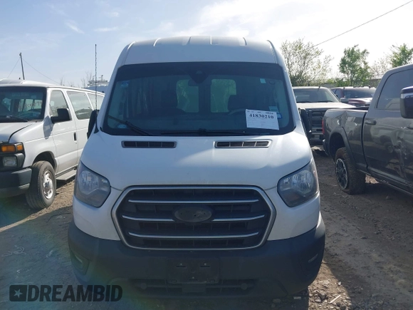 2020 Ford Transit Cargo with VIN 1FTBR1C81LKB10957, listed as a IAAI auction lot 41830210 with 86,006 mi miles and . Bid and sale history available at DreamBid. Image 12.