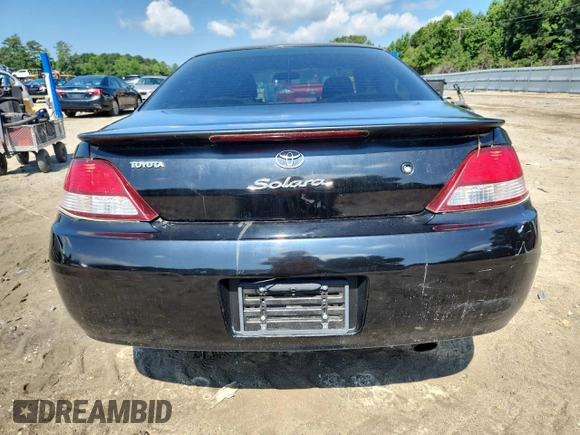 2000 Toyota Solara SE with VIN 2T1CF22P2YC287215, listed as a Copart auction lot 62661435 with 65,371 mi miles and Clean title. Bid and sale history available at DreamBid. Image 6.