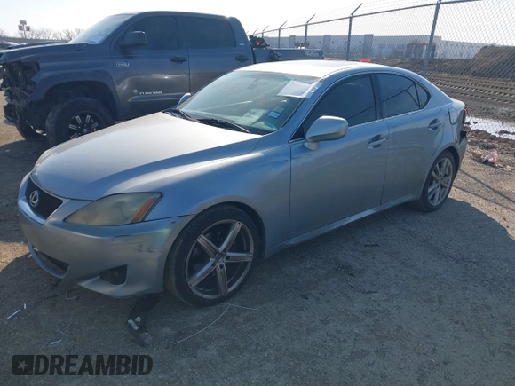 2006 Lexus IS 250 with VIN JTHBK262X65003151, listed as a IAAI auction lot 41563318 with 256,896 mi miles and . Bid and sale history available at DreamBid. Image 2.