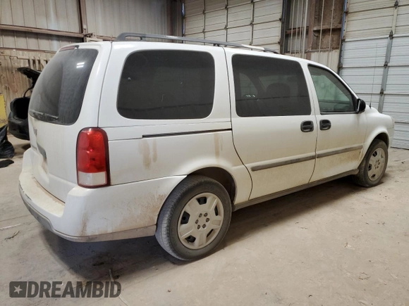 2006 Chevrolet Uplander LS Fleet with VIN 1GNDV23L26D238350, listed as a Copart auction lot 89071125 with 134,482 mi miles and Salvage Title. Bid and sale history available at carsss.com. Image 3.