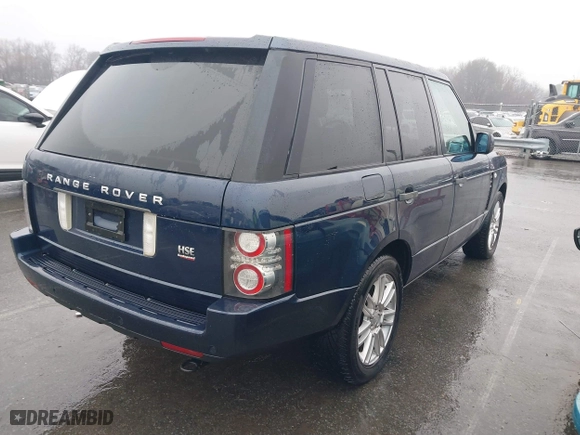 2011 Land Rover Range Rover HSE with VIN SALME1D42BA335109, listed as a IAAI auction lot 41494989 with 102,676 mi miles. Bid and sale history available at carsss.com. Image 4.