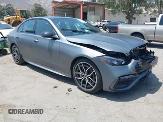 2023 Mercedes-Benz C 300 with VIN W1KAF4GB2PR145490, listed as a IAAI auction lot 42421006 with 29,553 mi miles and . Bid and sale history available at DreamBid. Image 1.