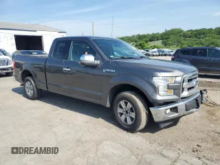 2017 Ford F-150 XL with VIN 1FTEX1C81HKC58908, listed as a Copart auction lot 64147995 with 249,282 mi miles and Clean title. Bid and sale history available at DreamBid. Image 4.