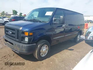 2011 Ford Econoline Cargo Commercial with VIN 1FTNE1EW8BDA58606, listed as a IAAI auction lot 42710443 with 177,024 mi miles and . Bid and sale history available at DreamBid. Image 2.