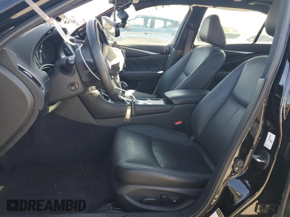 2021 Infiniti Q50 Signature Edition with VIN JN1EV7CPXMM700442, listed as a Copart auction lot 77664694 with Not provided miles and Non repairable. Bid and sale history available at DreamBid. Image 7.