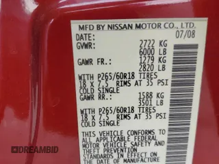 2009 Nissan Pathfinder LE z VIN 5N1AR18U39C601742, wystawiony jako Copart lot #53557095 z przebiegiem 205 775 mil mil oraz Szkoda całkowita • Salvage title. Historia ofert i sprzedaży dostępna na DreamBid. Obrazek 13.