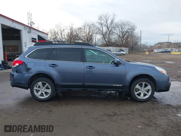 2014 Subaru Outback 2.5i Premium with VIN 4S4BRCCC0E3258106, listed as a IAAI auction lot 41151640 with 87,089 mi miles. Bid and sale history available at carsss.com. Image 13.