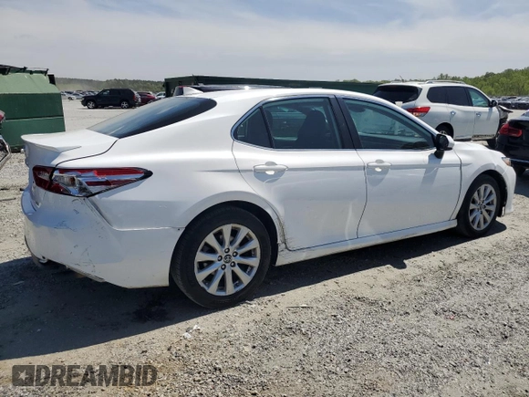 2019 Toyota Camry LE with VIN 4T1B11HK3KU687581, listed as a Copart auction lot 53277445 with 211,234 mi miles and Clean Title. Bid and sale history available at carsss.com. Image 3.