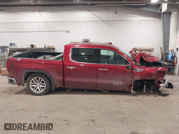 2022 GMC Sierra 1500 SLT with VIN 3GTU9DED2NG218227, listed as a IAAI auction lot 41319223 with 23,424 mi miles and . Bid and sale history available at DreamBid. Image 13.