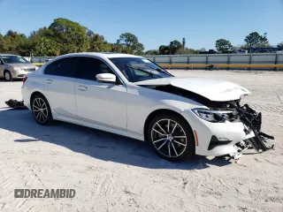 2020 BMW 3 Series 330i with VIN 3MW5R1J02L8B32197, listed as a Copart auction lot 70729452 with Not Provided miles. Bid and sale history available at carsss.com. Image 4.
