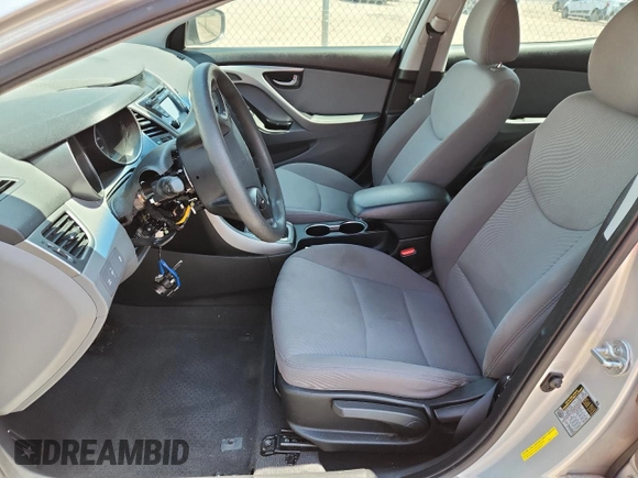 2015 Hyundai Elantra SE with VIN 5NPDH4AE8FH558895, listed as a Copart auction lot 63580425 with 106,504 mi miles and Salvage title. Bid and sale history available at DreamBid. Image 7.
