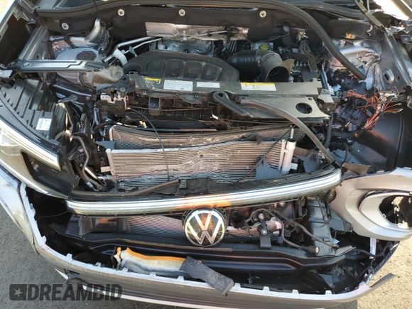 2024 Volkswagen Atlas SE with VIN 1V2WR2CA4RC567340, listed as a Copart auction lot 54665765 with 24,743 mi miles and Salvage title. Bid and sale history available at DreamBid. Image 12.