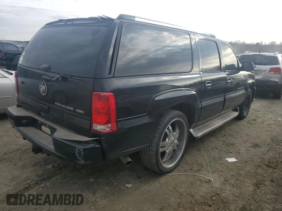 2005 Cadillac Escalade ESV z VIN 3GYFK66N15G124222, wystawiony jako Copart lot #43411935 z przebiegiem 184 641 mil mil oraz Tytuł czysty. Historia ofert i sprzedaży dostępna na DreamBid. Obrazek 3.