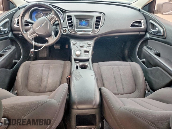 2015 Chrysler 200 Limited with VIN 1C3CCCAB8FN680655, listed as a Copart auction lot 60544225 with 192,932 mi miles and Salvage title. Bid and sale history available at DreamBid. Image 8.