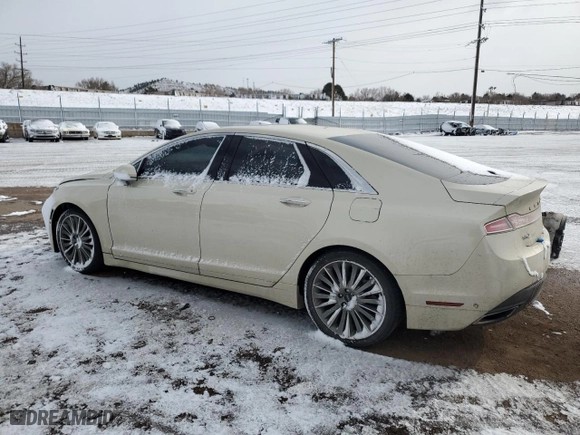 2014 Lincoln MKZ with VIN 3LN6L2J94ER806551, listed as a Copart auction lot 49616465 with 43,093 mi miles and Salvage Title. Bid and sale history available at carsss.com. Image 2.