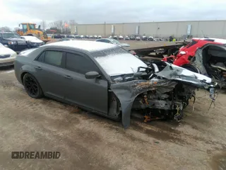 2018 Chrysler 300 with VIN 2C3CCAGG1JH293650, listed as a IAAI auction lot 41234779 with 1 mi miles. Bid and sale history available at carsss.com. Image 1.