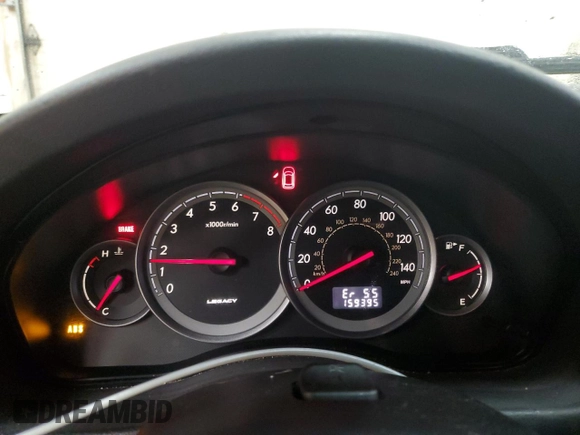 2005 Subaru Legacy with VIN 4S3BP616456380927, listed as a Copart auction lot 49680475 with 159,395 mi miles and Clean title. Bid and sale history available at DreamBid. Image 9.