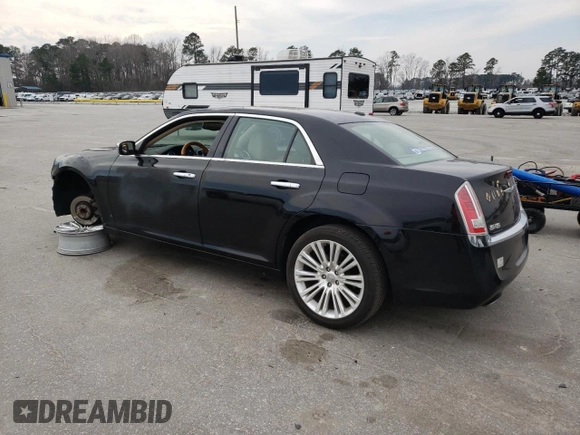 2014 Chrysler 300 with VIN 2C3CCAEG9EH380172, listed as a Copart auction lot 47121935 with 121,755 mi miles and Salvage Title. Bid and sale history available at carsss.com. Image 2.