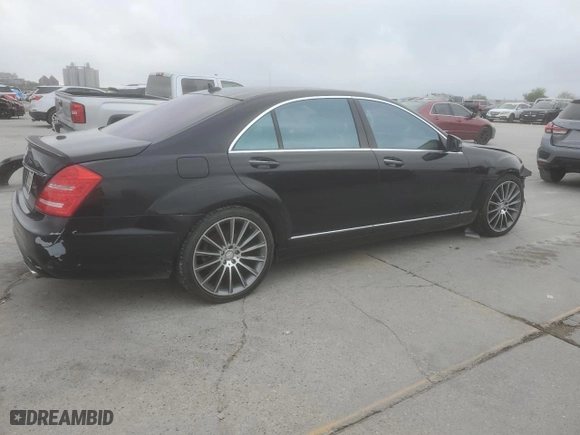 2010 Mercedes-Benz S-Class S 550 with VIN WDDNG7BB1AA350585, listed as a Copart auction lot 51339485 with 151,635 mi miles and Salvage Title. Bid and sale history available at carsss.com. Image 3.