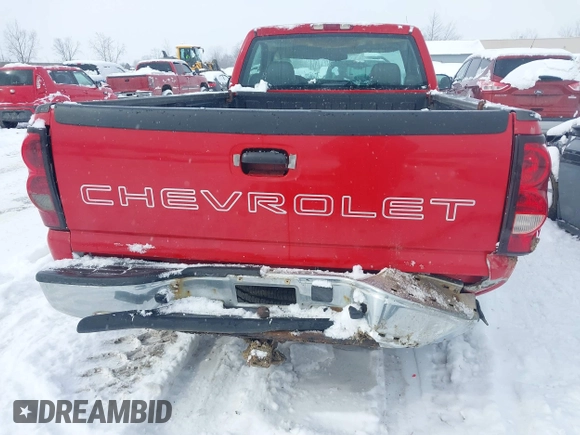 2004 Chevrolet Silverado 1500 Work Truck with VIN 1GCEC14X14Z352435, listed as a IAAI auction lot 41606503 with 163,470 mi miles. Bid and sale history available at carsss.com. Image 17.