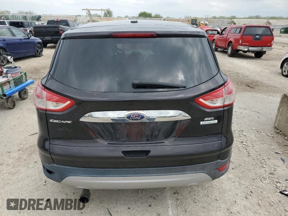 2013 Ford Escape SEL with VIN 1FMCU0H97DUB98140, listed as a Copart auction lot 53674965 with 135,378 mi miles and Clean Title. Bid and sale history available at carsss.com. Image 6.