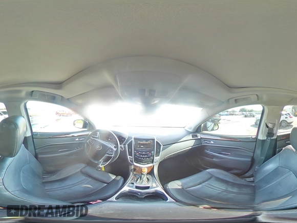 2015 Cadillac SRX Performance Collection with VIN 3GYFNCE32FS558430, listed as a Copart auction lot 63633865 with 153,729 mi miles and Salvage title. Bid and sale history available at DreamBid. Image 16.