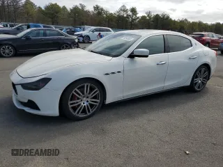 2015 Maserati Ghibli S Q4 with VIN ZAM57RTA4F1134096, listed as a Copart auction lot 49254865 with 76,856 mi miles and Clean Title. Bid and sale history available at carsss.com. Image 1.