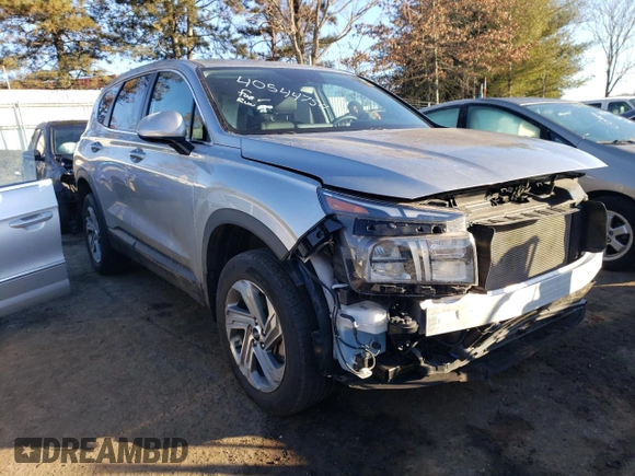 2022 Hyundai Santa Fe SE with VIN 5NMS1DAJ5NH395840, listed as a Copart auction lot 40544754 with 28,090 mi miles and . Bid and sale history available at DreamBid. Image 4.