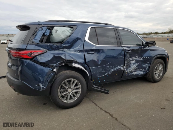 2023 Chevrolet Traverse LT Cloth with VIN 1GNEVGKW8PJ162858, listed as a Copart auction lot 41449485 with 11,545 mi miles and Non Repairable. Bid and sale history available at carsss.com. Image 3.